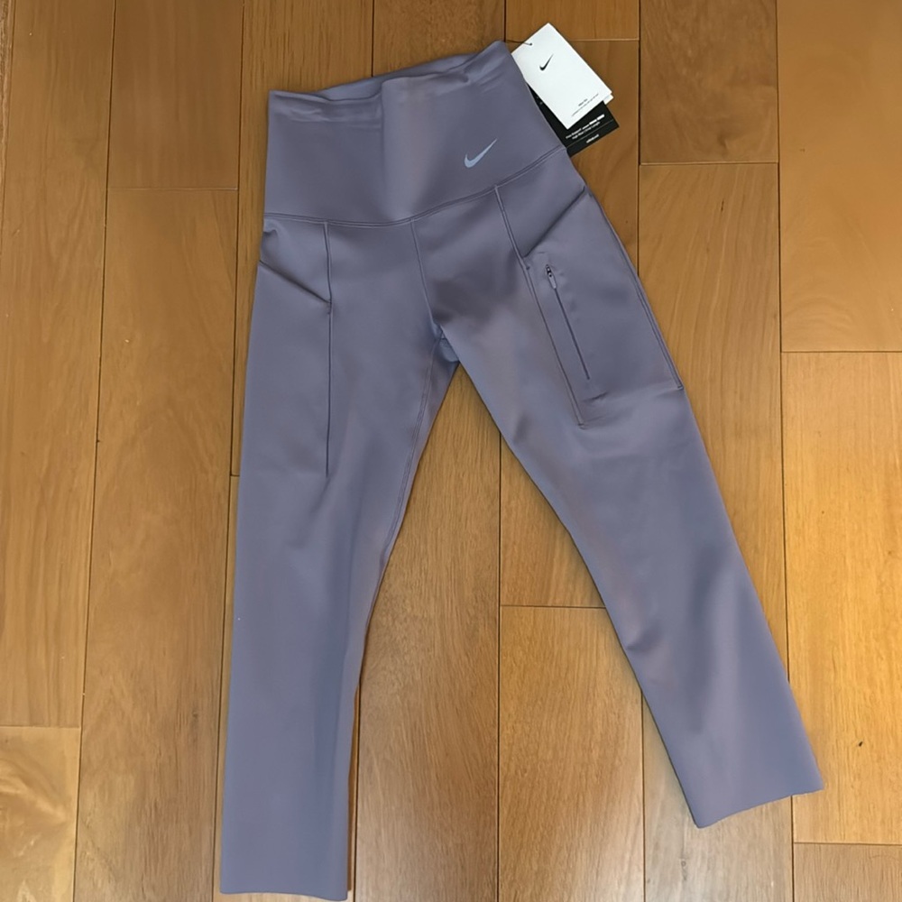Nike Women's Go Firm-Support High-Waisted Cropped Leggings - DQ5881-509